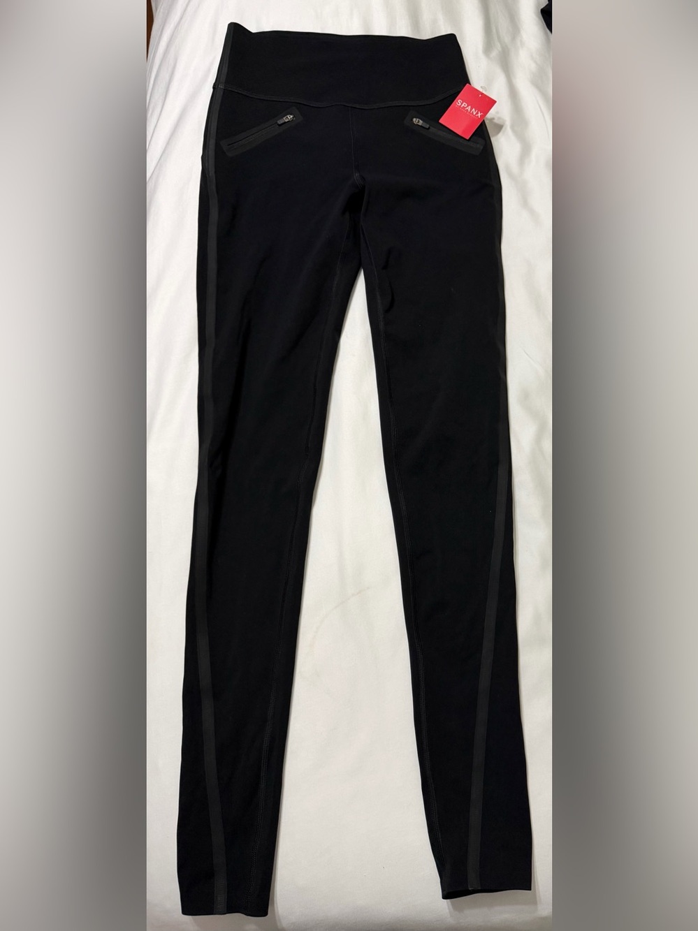 SPANX Black High-Waist Shaping Leggings